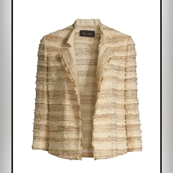 Kobi Halperin Estrella Stripe Tweed Women's Size XS - Picture 1 of 6